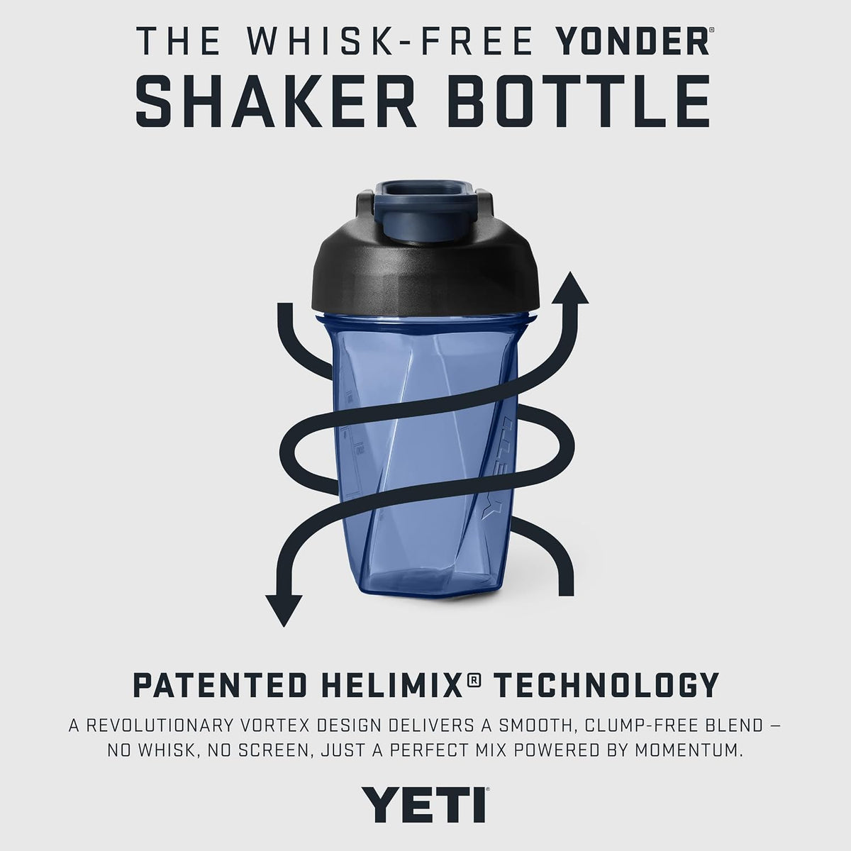 YETI Yonder 20 oz (591 ml) Leakproof Shaker Bottle in Seafoam - view 3