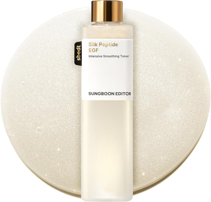 SUNGBOON EDITOR Silk Peptide EGF Toner for Face & Body, 300 ml
