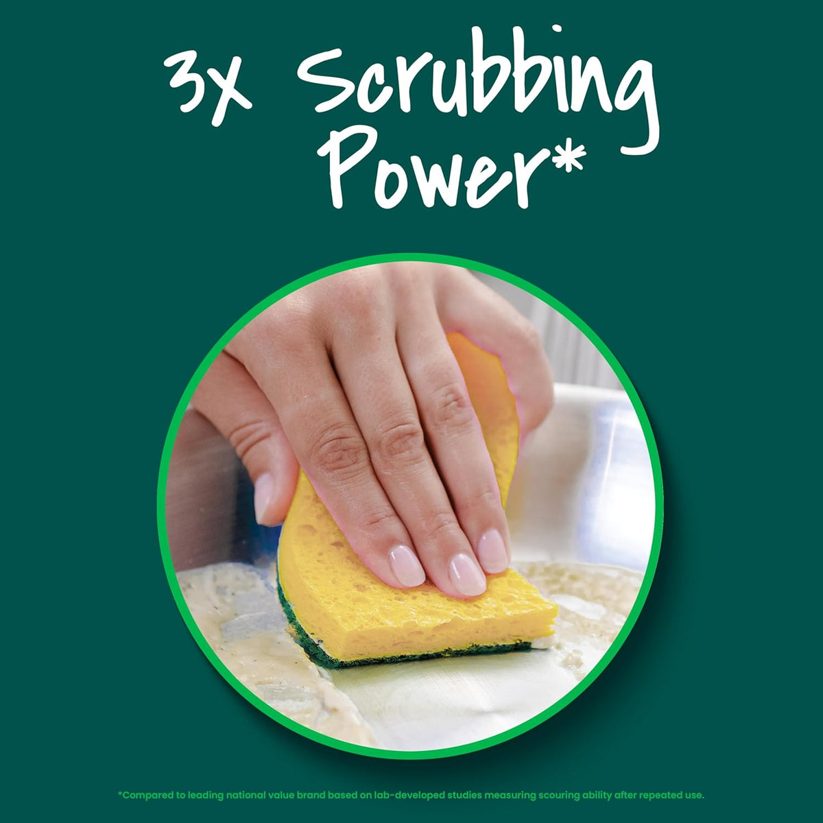 Scotch-Brite Heavy Duty Scrub Sponges, Pack of 9 - view 6