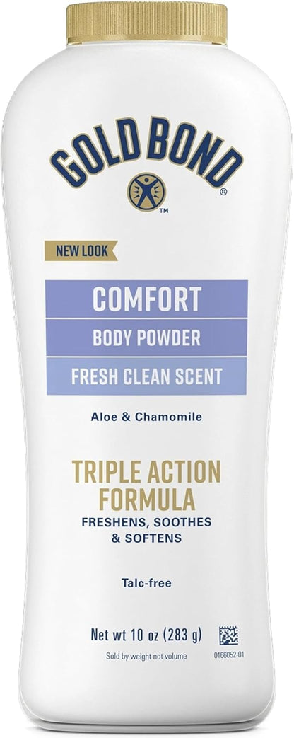Gold Bond Ultimate Comfort Talc-Free Body Powder with Aloe, 10 oz, Pack of 12 - view 2