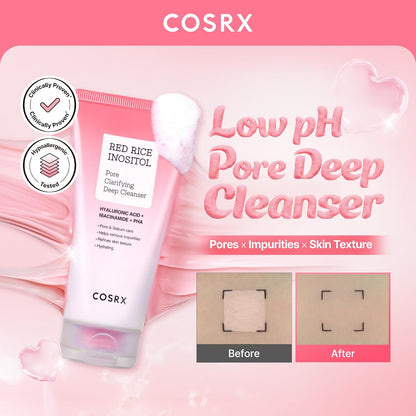 COSRX Red Rice Inositol Pore Clarifying Deep Cleanser 150 ml - view 3