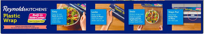 Reynolds Kitchens Quick Cut Plastic Wrap with Slide Cutter, 225 sq ft - view 4
