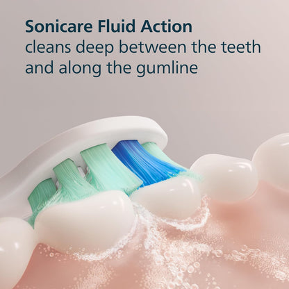Philips Sonicare C2 Plaque Control Brush Heads, 3 Pack, White - view 5