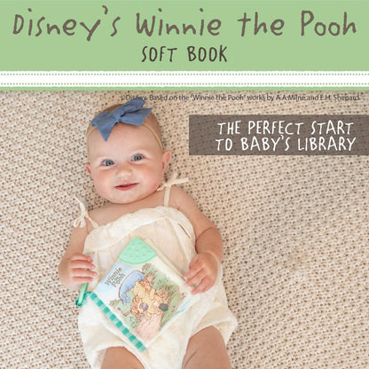 Kids Preferred Winnie The Pooh Soft Book with Clip, 5 Inches - view 2