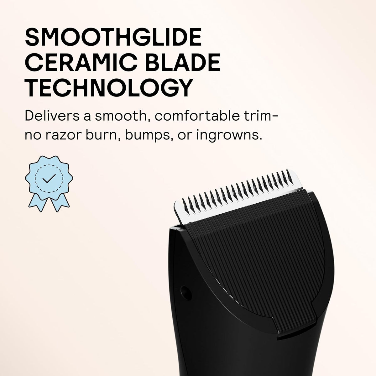 MERIDIAN The Trimmer Original Body Hair Trimmer, Onyx - view 6