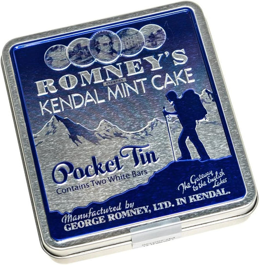 Romney's Kendal Mint Cake White 170 g (5.9 oz) Pocket Tin