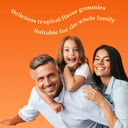 BeLive Turmeric Gummies with Ginger and Black Pepper Tropical 60 Count - view 5