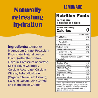 Ultima Replenisher Daily Electrolyte Powder, Lemonade, 90 Servings - view 3