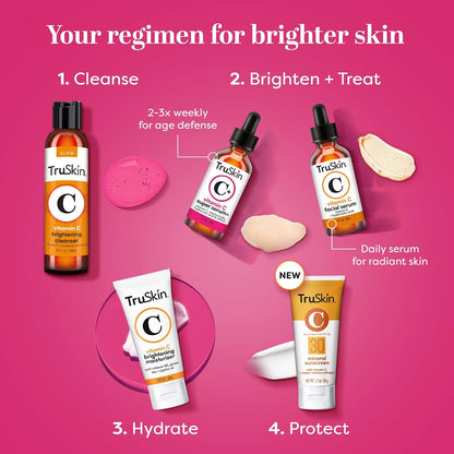 TruSkin Vitamin C+ Face Serum with Retinol & Niacinamide, 30 ml (1 fl oz) - view 6