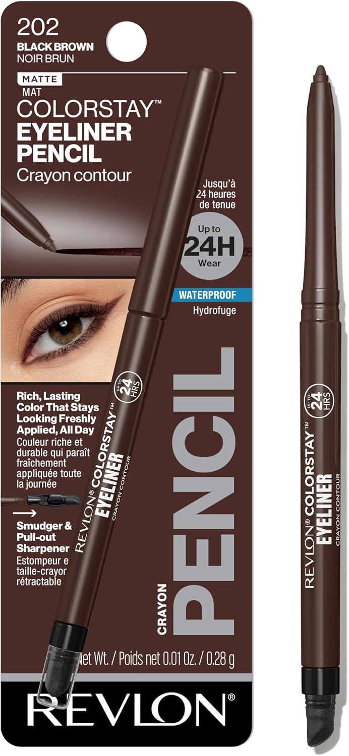 Revlon ColorStay Eyeliner with SoftFlex, 202 Black Brown — product view