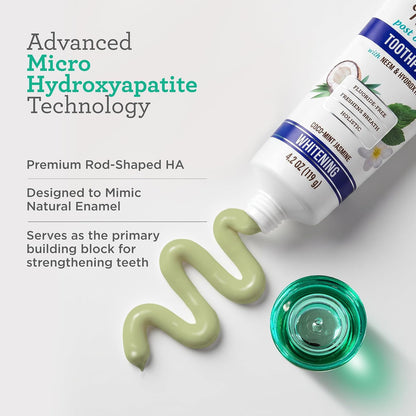 GuruNanda Hydroxyapatite Toothpaste with Neem, SLS and Fluoride Free, 4.2 oz - view 3