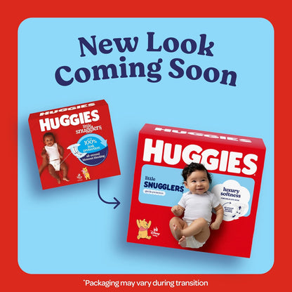 Huggies Little Snugglers Nappies Size 3 (16-28 lbs), 76 Count - view 2