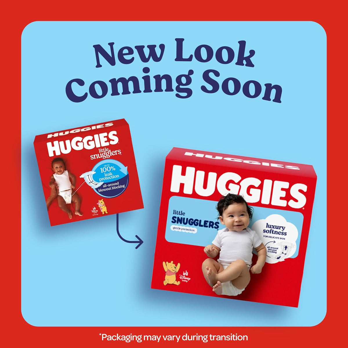 Huggies Little Snugglers Nappies, Size 5 (27+ lbs), 132 Count - view 3
