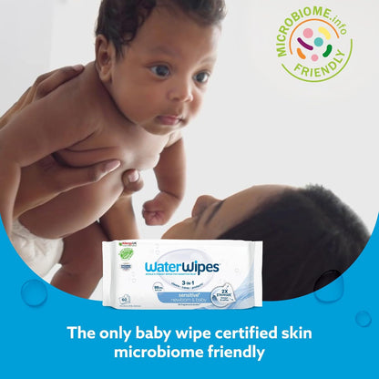 WaterWipes Sensitive+ Newborn and Baby Wipes, 60 Count - view 4