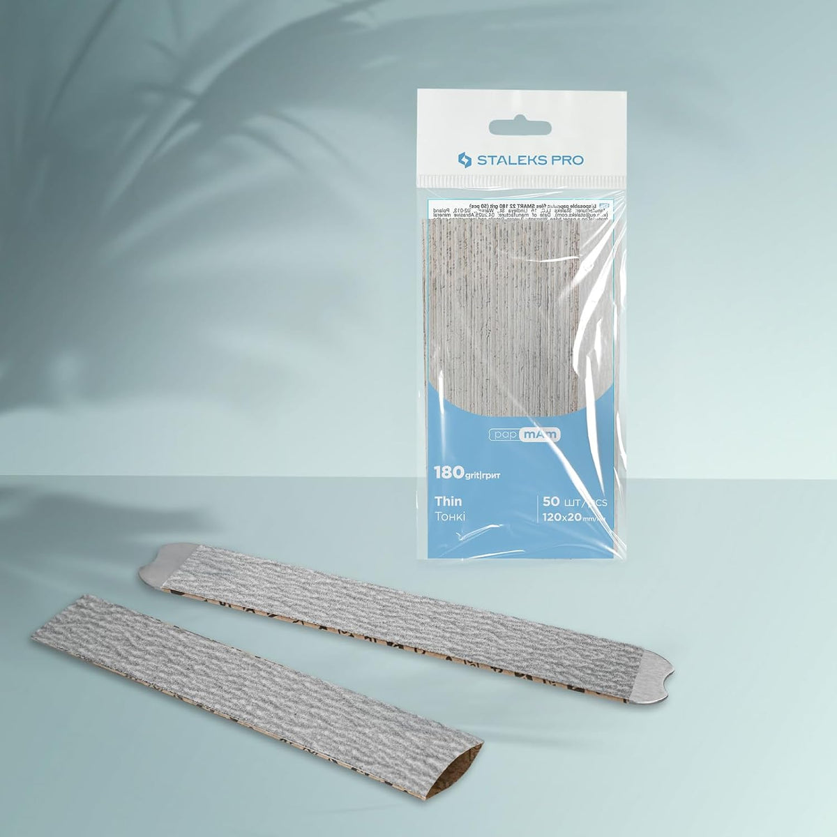 Staleks Pro Smart 22 Papmam Nail File Refills, 180 Grit, 50 Count - view 3