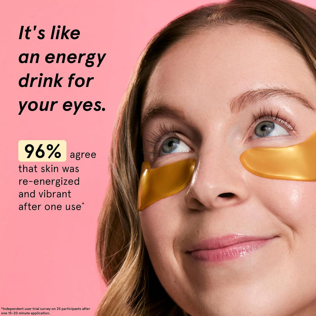 grace & stella Gold Under Eye Gel Patches, 24 Pairs - view 2