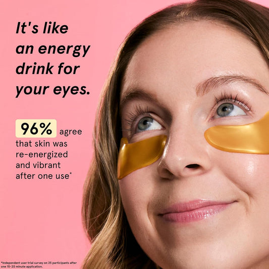 grace & stella Gold Under Eye Gel Patches, 24 Pairs - view 2