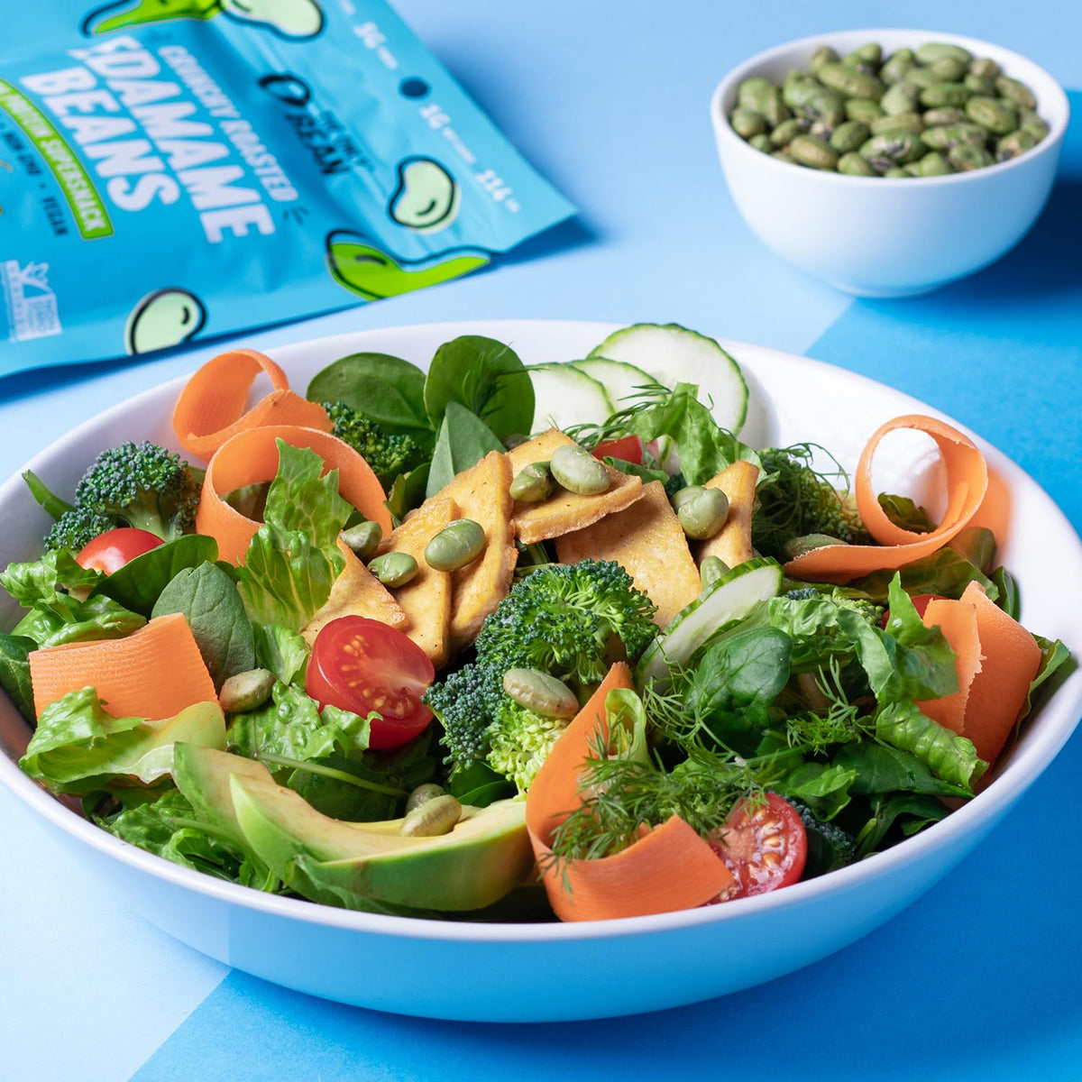 The Only Bean Crunchy Dry Roasted Edamame, Sea Salt, 10 x 0.9 oz Packs - view 3