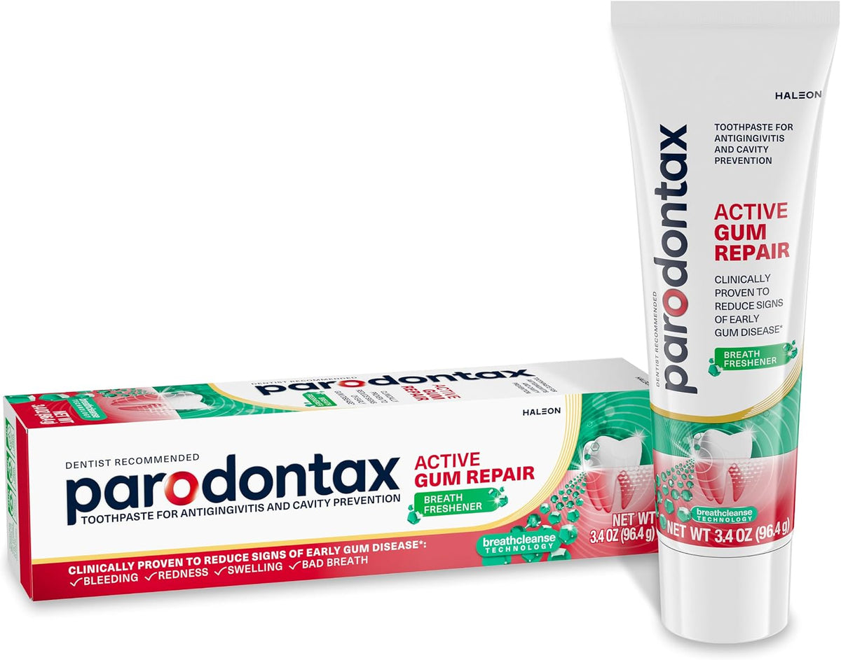 Parodontax Active Gum Repair Breath Freshener Toothpaste, 3.4 oz — product view