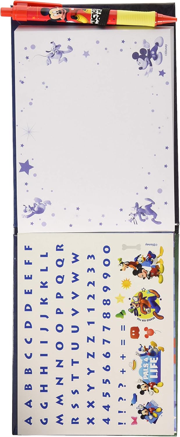 Disney Mickey and Friends Deluxe Autograph Book with Pen — alternate product view
