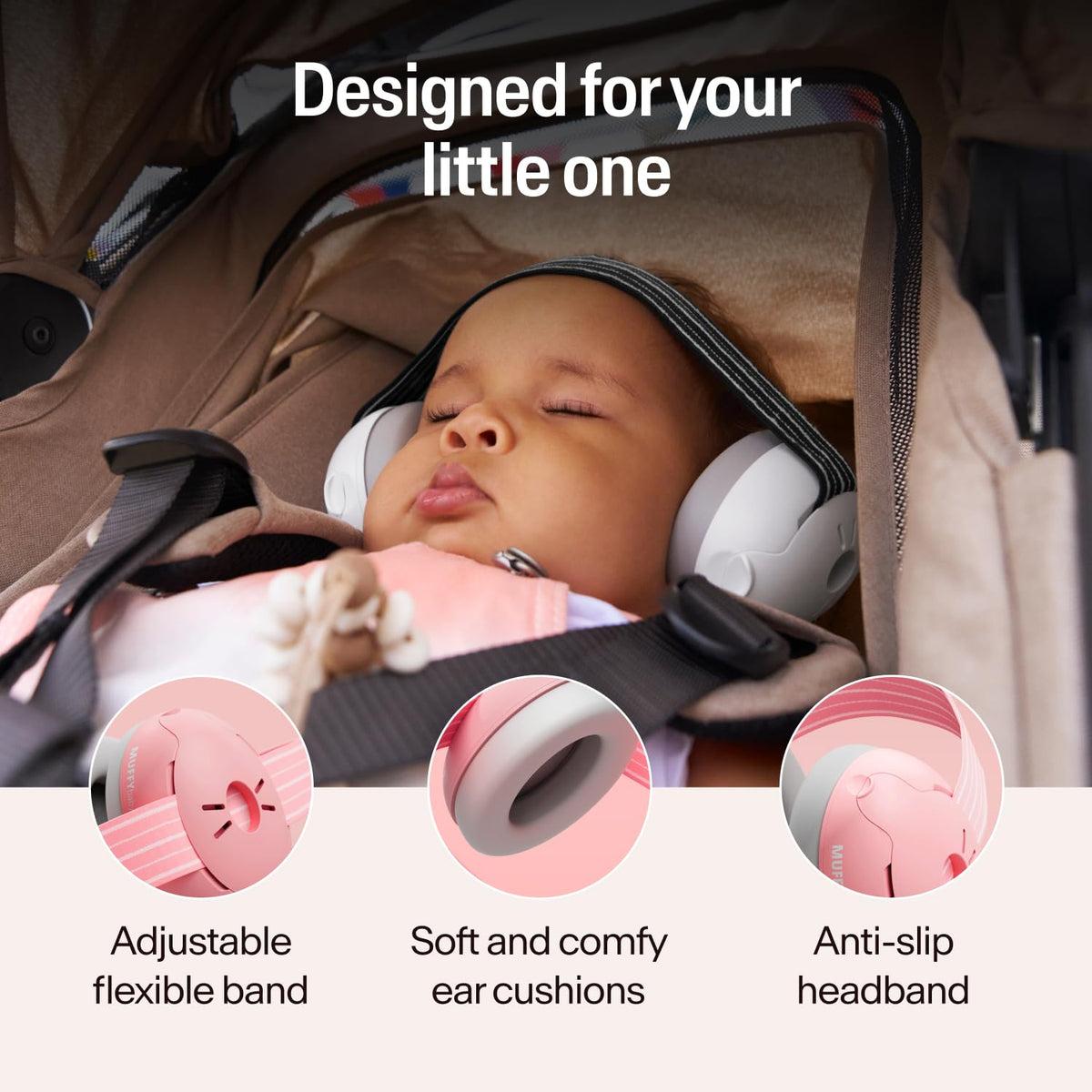 Alpine Muffy Baby Ear Defenders for Babies and Toddlers - view 3