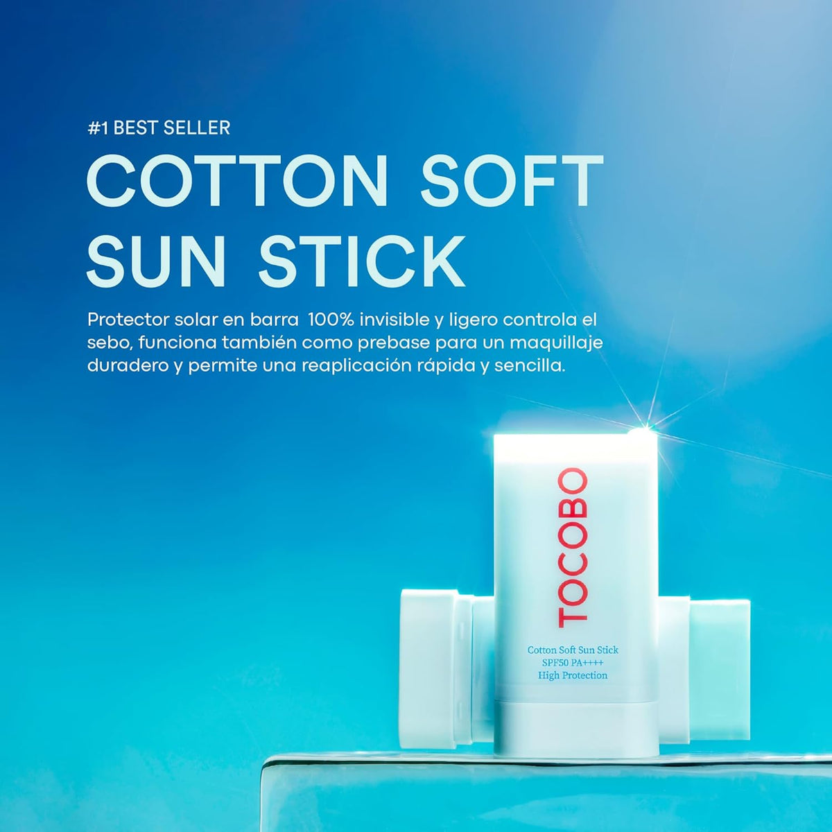 TOCOBO Cotton Soft Sun Stick SPF50+ PA++++ 3.5g - view 2