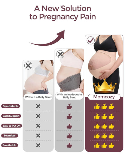 Momcozy CozySupport 3D Ergonest Pregnancy Belly Band - view 4