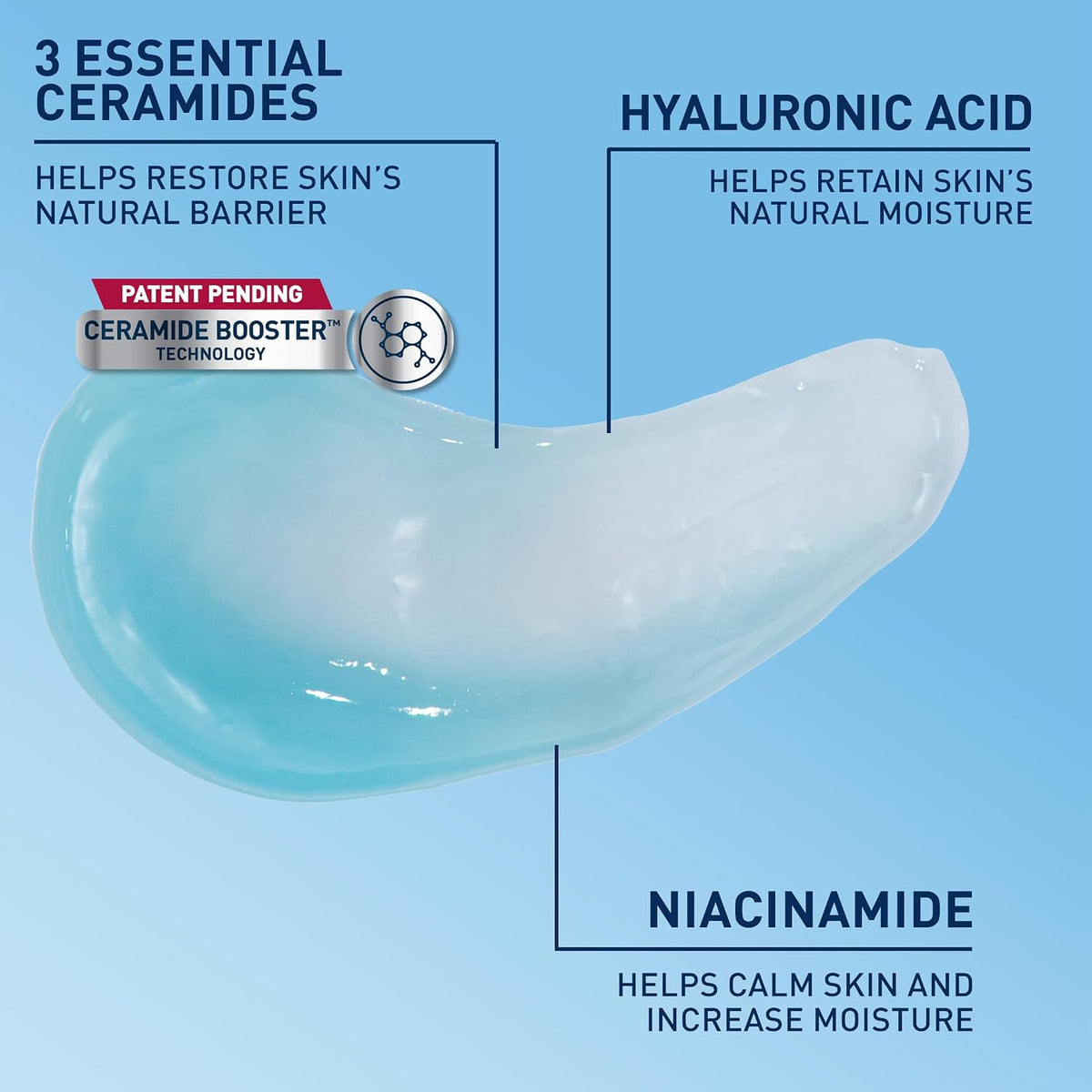 CeraVe Hydrating Hyaluronic Acid Water Gel Moisturiser 1.7 oz - view 5