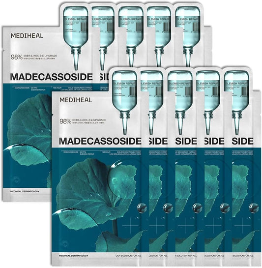 Mediheal Madecassoside Essential Face Sheet Masks, 10 Pack