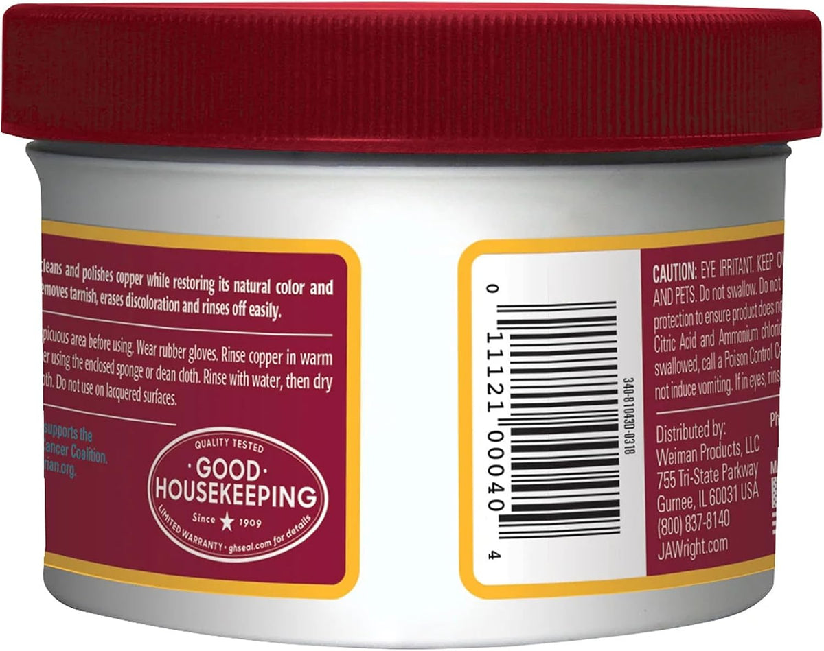 Wright's Copper Cream Cleaner and Polish 8 fl oz - view 2
