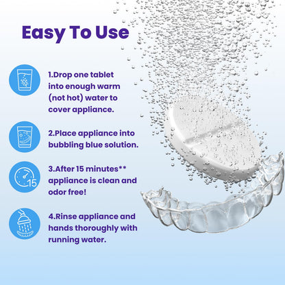 Retainer Brite Cleaning Tablets for Retainers and Aligners, 120 Count - view 4