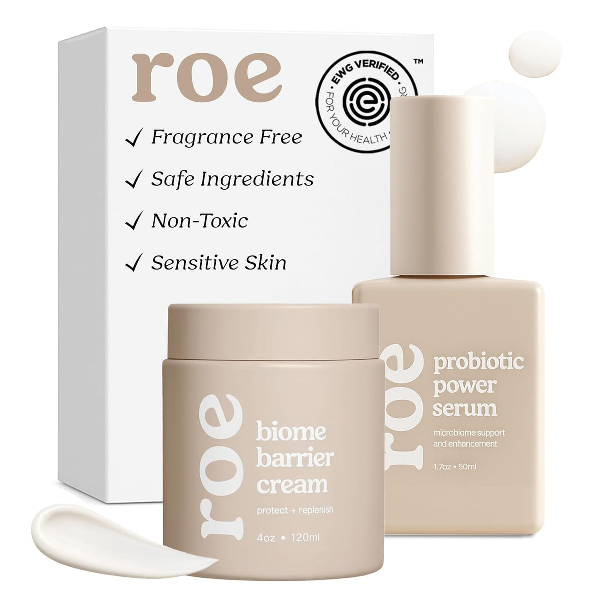 Roe Wellness Baby Cream and Baby Serum Power Pair