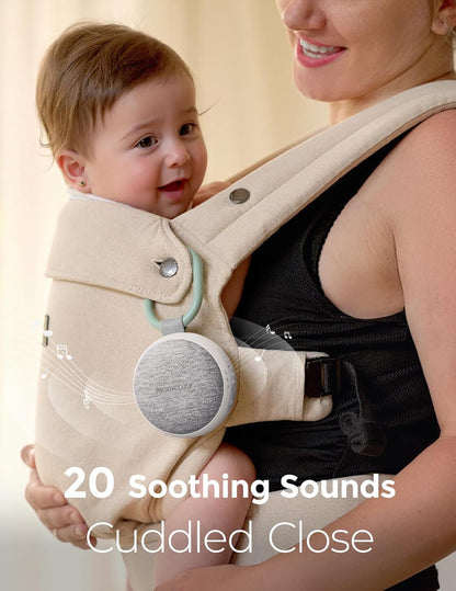 Momcozy Portable Baby Sound Machine with Night Light, 20 Sounds - view 3
