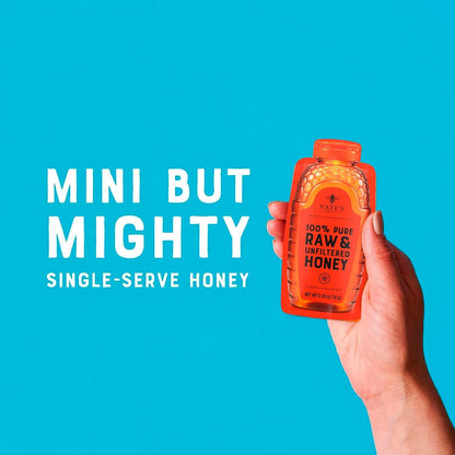 Nate's Honey Minis Raw Unfiltered Honey 20 x 0.49 oz Packets - view 3