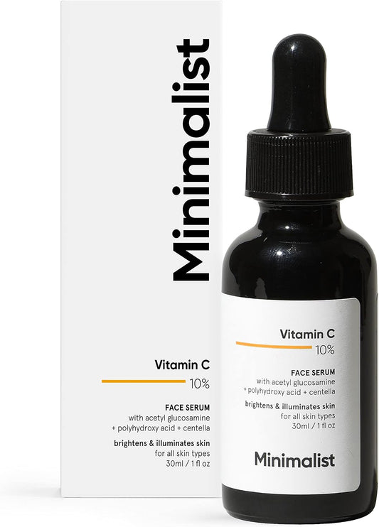Minimalist 10% Vitamin C Face Serum, 30 ml