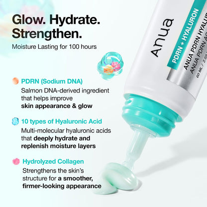 Anua PDRN Hyaluronic Acid 100 Moisturizing Cream 60ml - view 3