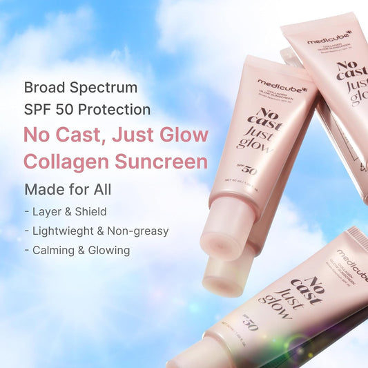 medicube No Cast Just Glow Collagen Sunscreen SPF 50 - view 2