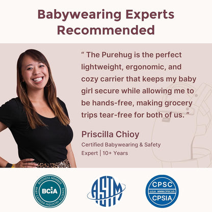 Momcozy PureHug Baby Carrier for 7-45 lbs - view 6