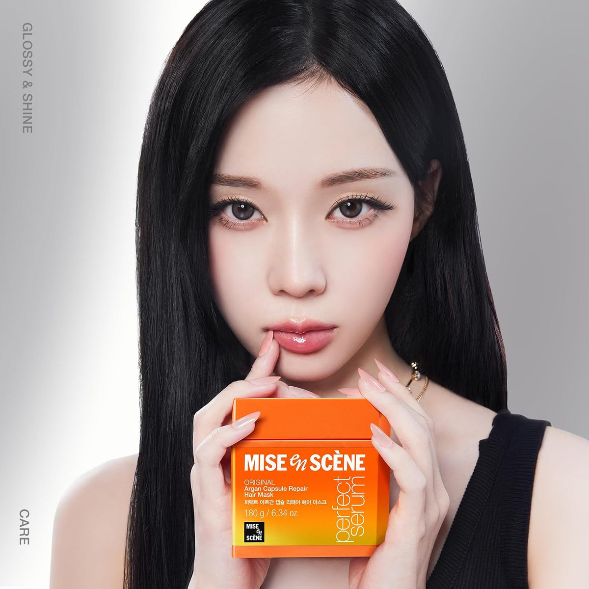 Mise En Scene Argan Oil Repair Hair Mask with Protein, 6.34 fl oz - view 2