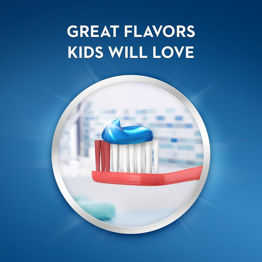 Crest Kids Cavity Protection Toothpaste, Sparkle Fun Flavour, 4.6 oz, Pack of 3 - view 2