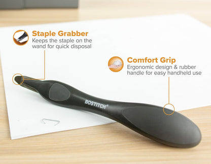 Bostitch Office Magnetic Staple Remover, Black - view 4