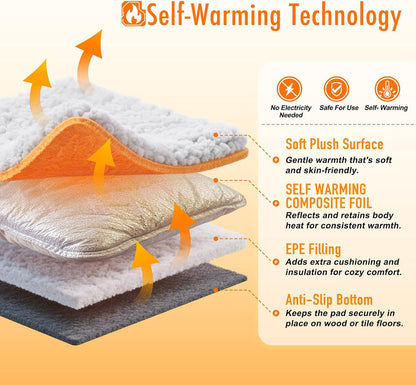 WanpeeGoo Self-Warming Cat Bed 2.0, Thermal Mat, 15 x 19 in - view 3