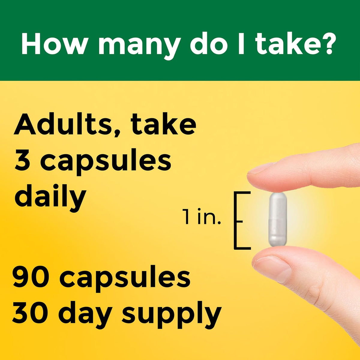 Nature Made Magnesium Glycinate 300 mg per 3 Capsules, 90 Capsules - view 4