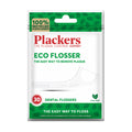 Plackers Eco Floss Picks with Folding Toothpick, Cool Mint, 30 Count