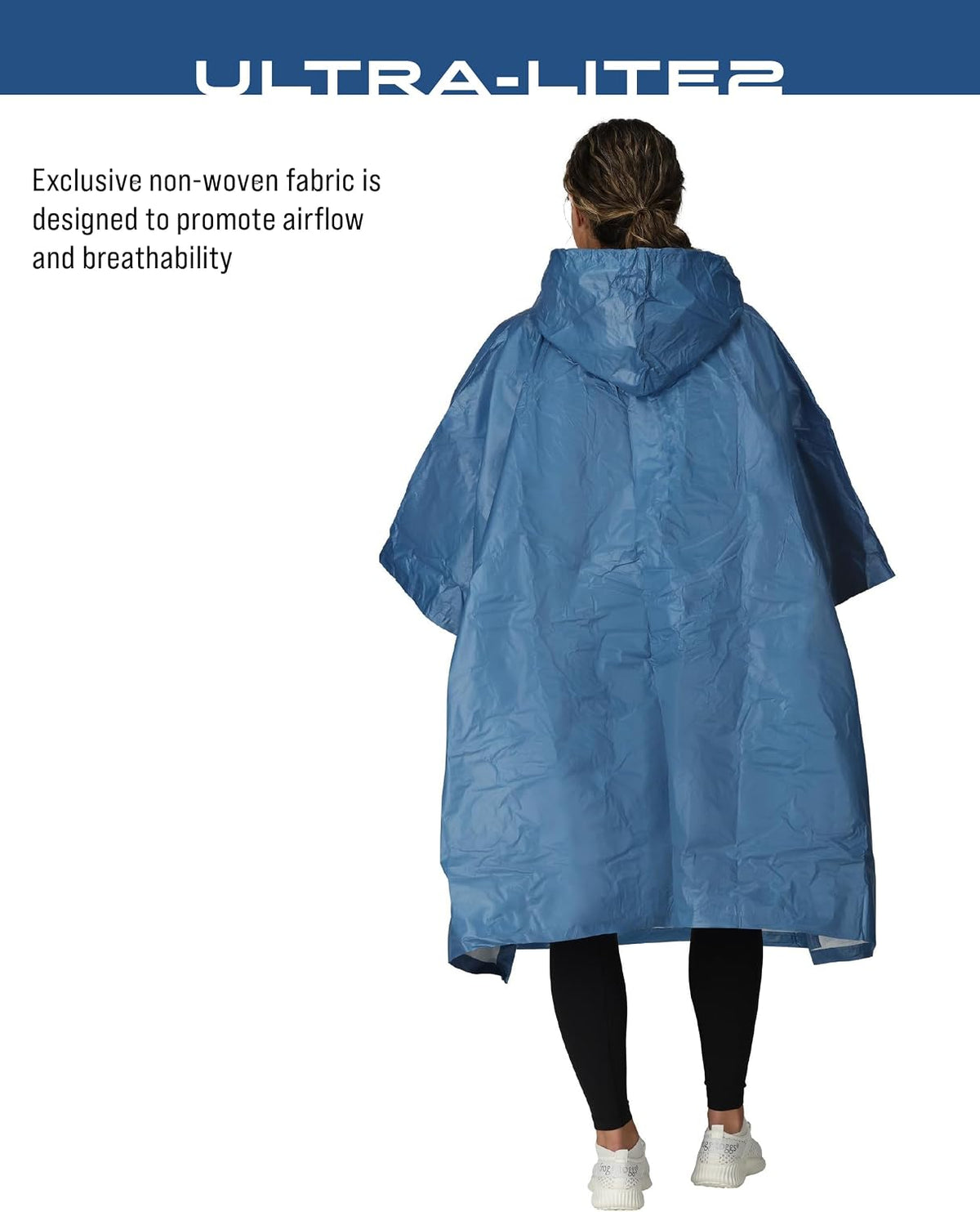 FROGG TOGGS Ultra-Lite2 Reusable Waterproof Breathable Poncho - view 3