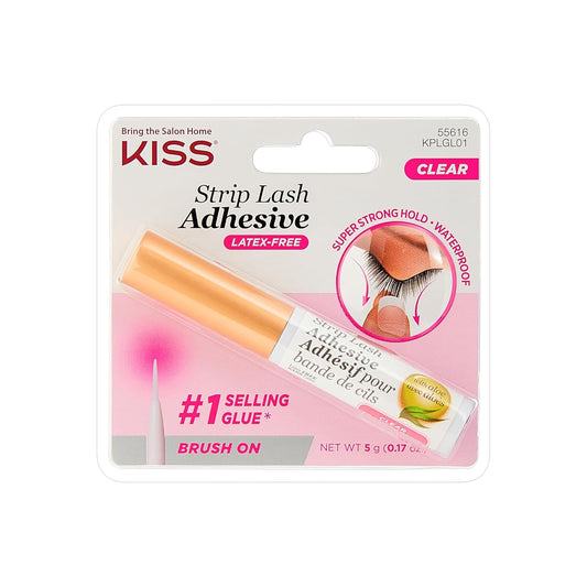 KISS Lash Adhesive Glue, 24hr Clear Strip Eyelash Adhesive