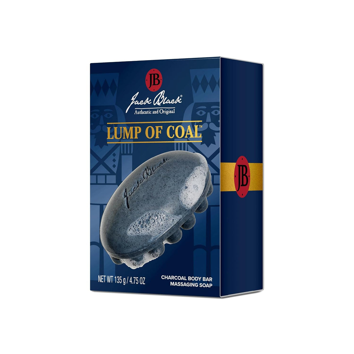 Jack Black Lump of Coal Holiday Charcoal Soap Bar for Men 4.75 oz - view 3