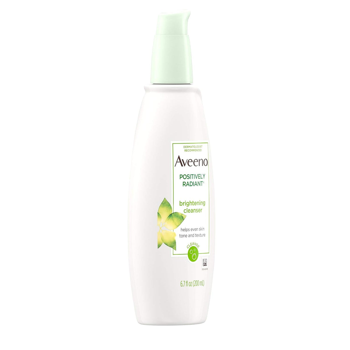 Aveeno Positively Radiant Brightening Facial Cleanser, 6.7 fl oz, Pack of 2 - view 2