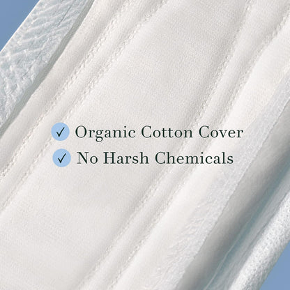 Rael Organic Cotton Cover Incontinence Pads for Women, Ultimate, 40 Count - view 4