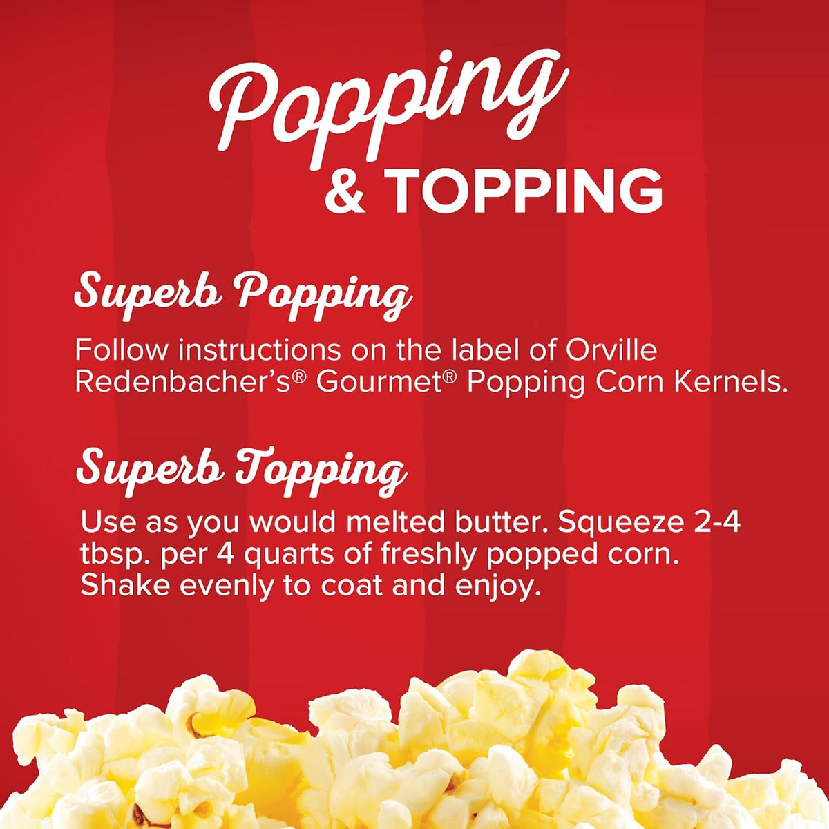 Orville Redenbacher's Buttery Flavor Popping and Topping Popcorn Oil 16 oz - view 6